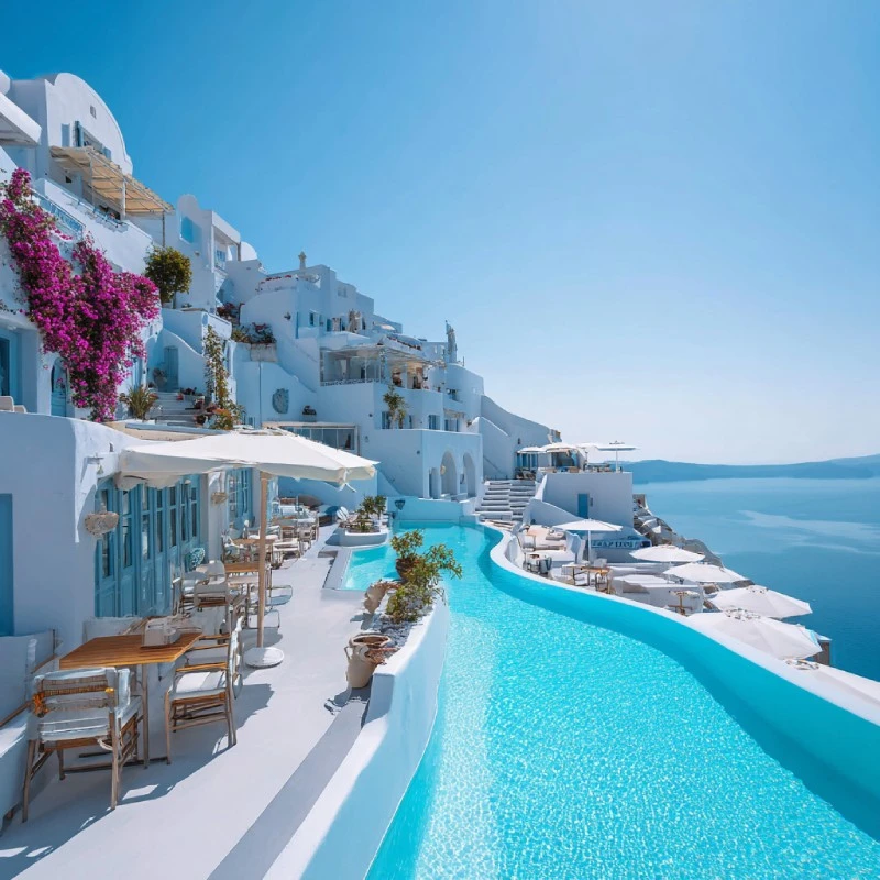 Hotels with Balcony in santorini, Greece
