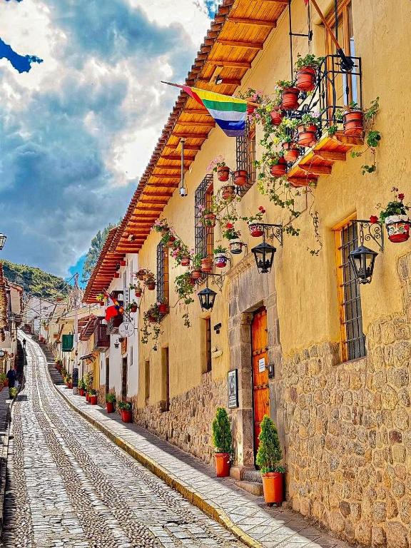 hotels with balcony in Cusco Peru Qenco Archaeological Complex