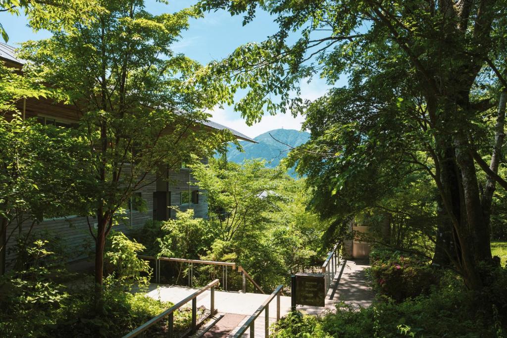 hotels with balcony in Hakone