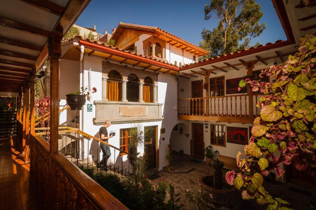 hotels with balcony in Cusco Peru Qenco Archaeological Complex