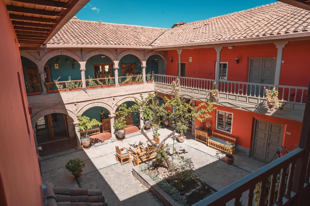 hotels with balcony in Cusco Peru Qenco Archaeological Complex