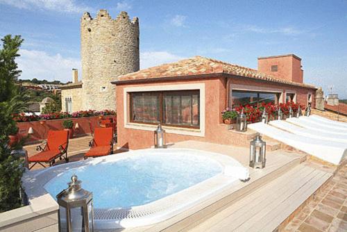 hotels with balcony in Begur Spain