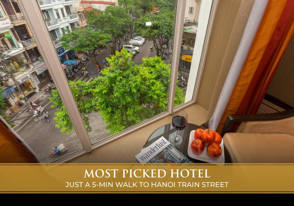 hotels with balcony in Hanoi Cau Giay