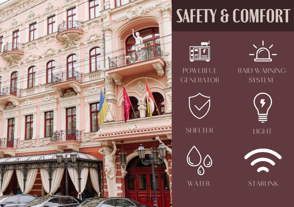 hotels with balcony in Odessa Ukraine