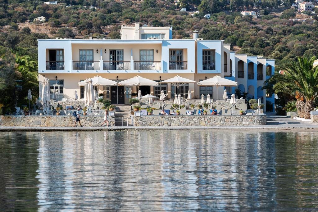 hotels with balcony in Symi Greece