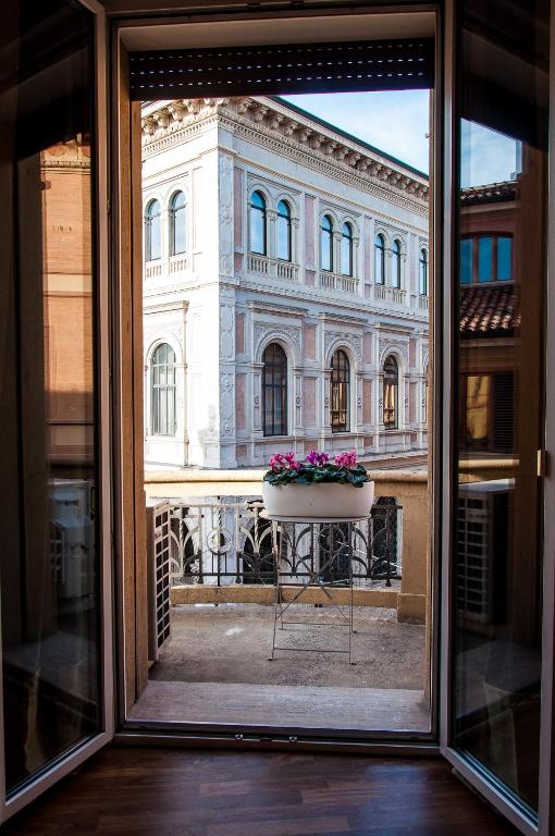 hotels with balcony in Bologna Archiginnasio Of Bologna