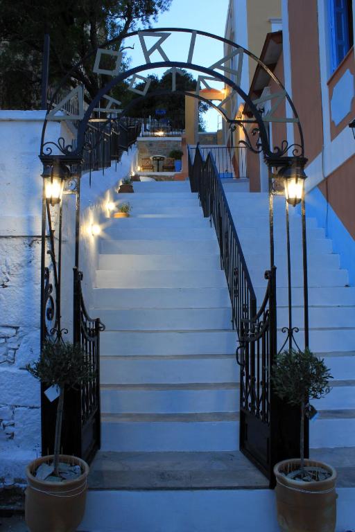 hotels with balcony in Symi Greece