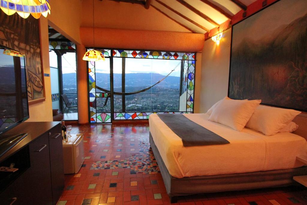 hotels with balcony in Villa De Leyva