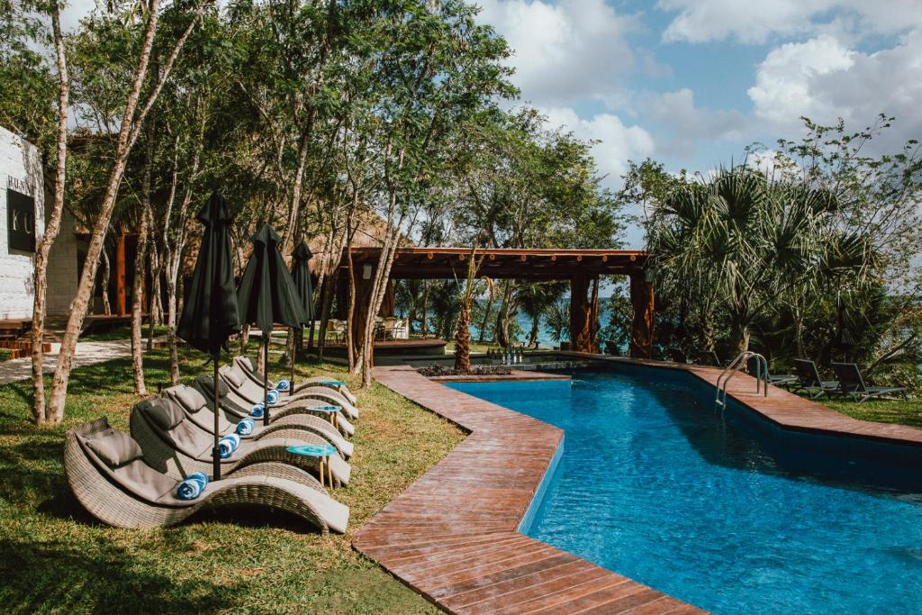 hotels with balcony in Bacalar