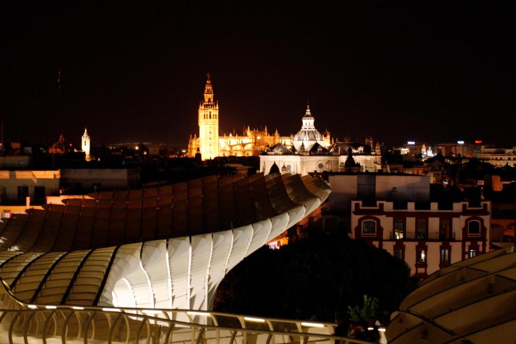 hotels with balcony in Seville Spain Alameda