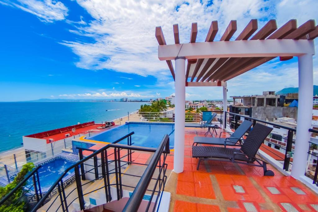 hotels with balcony in Puerto Vallarta Malecon Puerto Vallarta