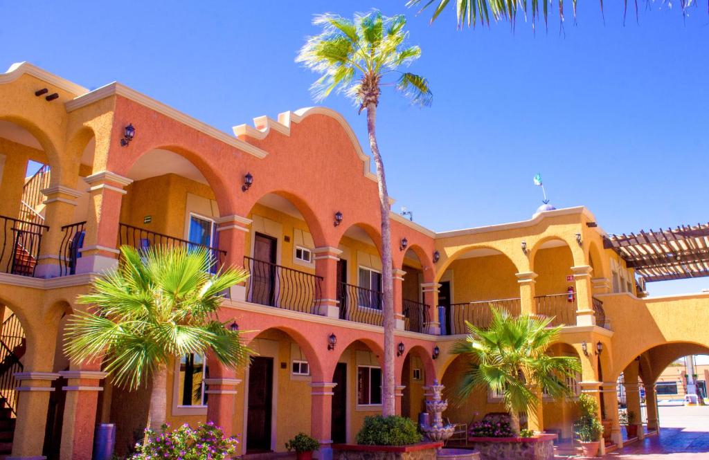 hotels with balcony in Loreto Mexico