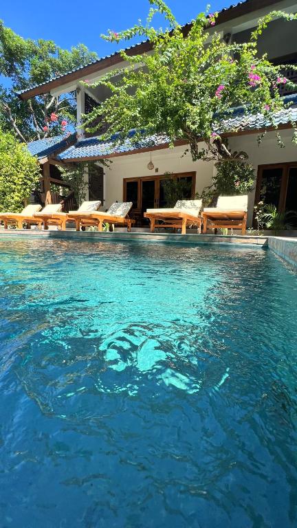 hotels with balcony in Gili Trawangan