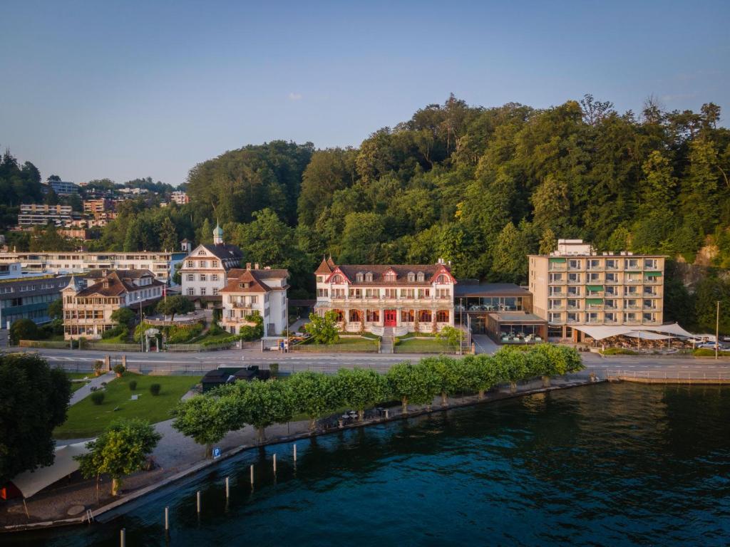 hotels with balcony in Lake Lucerne Switzerland