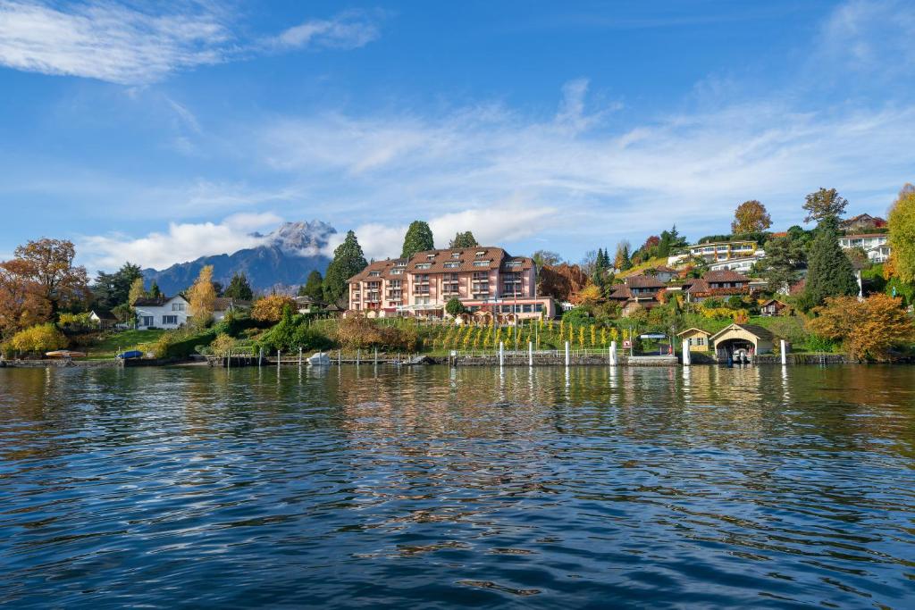 hotels with balcony in Lake Lucerne Switzerland