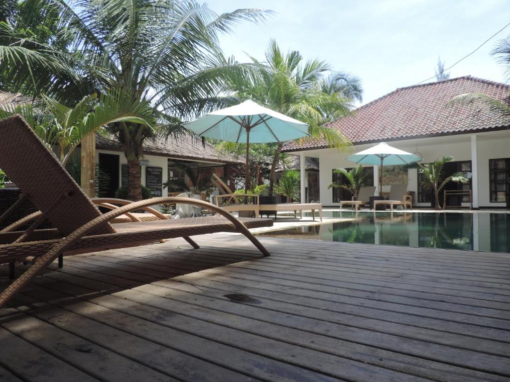 hotels with balcony in Gili Trawangan