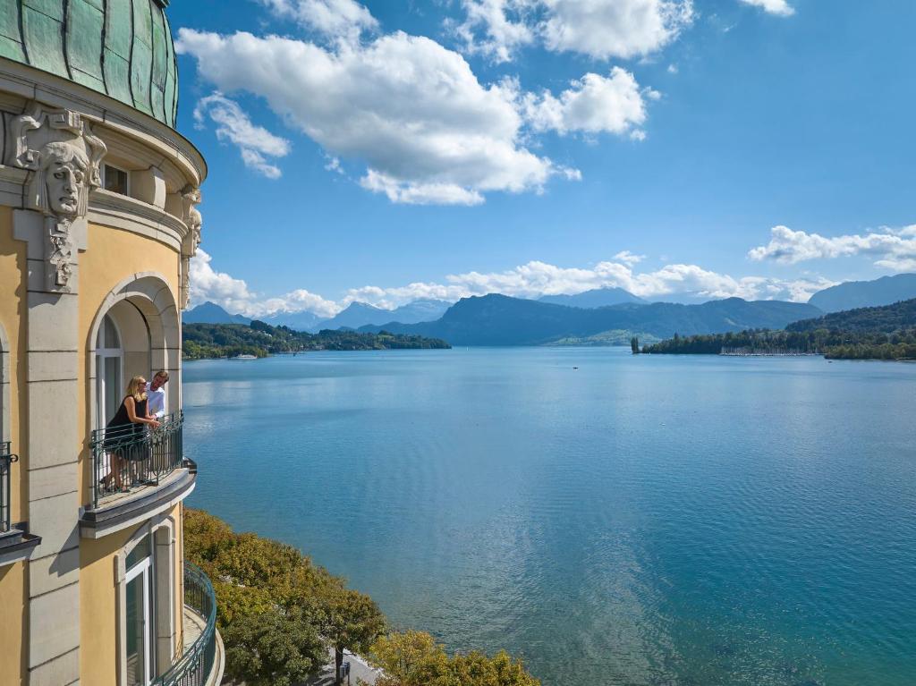 hotels with balcony in Lake Lucerne Switzerland