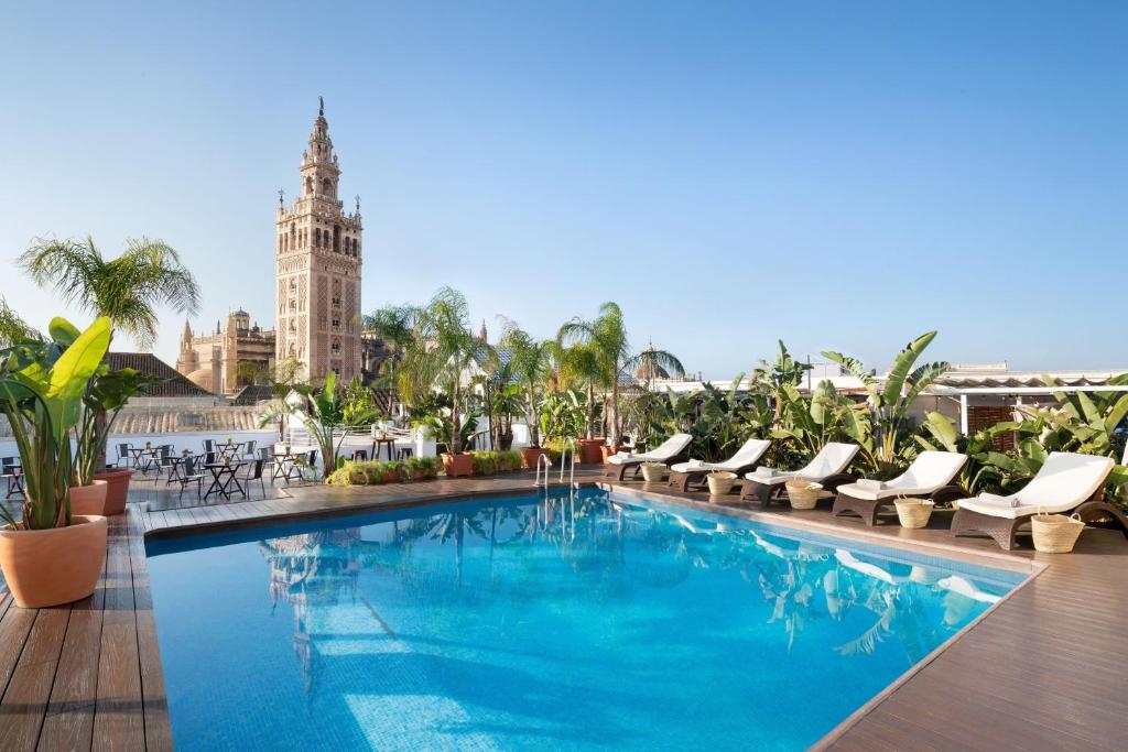 hotels with balcony in Seville Spain Archivo De Indias