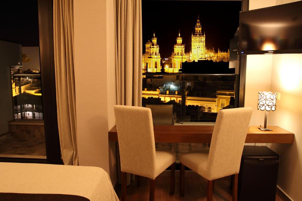 hotels with balcony in Seville Spain Alameda