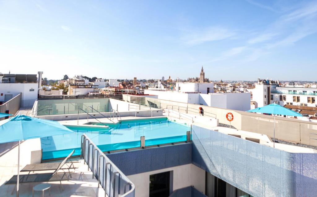 hotels with balcony in Seville Spain San Pablo   Santa Justa